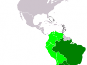 dark green - members; light green - associate members; dark yellow - observers