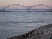 The Hernando de Soto Bridge in Memphis, Tennessee (2009)
