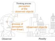 Process of perception conceptually