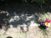 English: Photo of the grave of Bonnie Parker