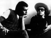 Publicity photo of Elton John and Bernie Taupin.