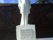 Statue of Victor Schoelcher in Schœlcher, Martinique. Deutsch: Schœlcher-Denkmal in Schoelcher auf Martinique.
