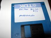 floppy disk from college