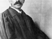 English: John Dewey at the University of Chicago in 1902.
