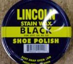 English: A picture of a can of Lincoln shoe polish.