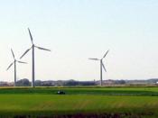 Wind turbines (Vendsyssel, Denmark, 2004)