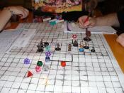 A D&D game session in progress