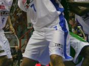 Basketball player Domenico Morena