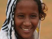 English: Mauritanian woman