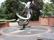 The sun dial at Clark College, Vancouver WA