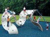 English: Mobius Climber Jungle Gym from Landscape Structures Inc.