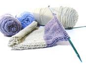 English: Knitting Needles and Needlepoint