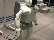 ASIMO - a bipedal robot