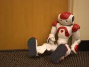 English: Nao humanoid robot at the Georgia Robotics and Intelligent Systems (GRITS) Lab, Georgia Tech