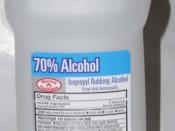 A bottle of Rubbing Alcohol
