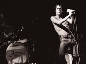 English: Iggy Pop, October 25, 1977 at the State Theatre, Minneapolis, MN