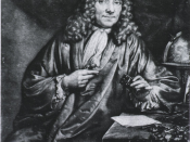 Portrait of Antoni van Leeuwenhoek (1632—1723).