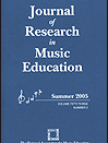 Journal of Research in Music Education