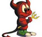 FreeBSD's mascot is the generic BSD daemon, also known as Beastie.