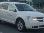 2009-present Dodge Journey Telus photographed in Montreal, Quebec, Canada. Category:Dodge Journey