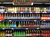 English: Sodas and soft drinks at a Supermarket