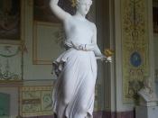 Hebe Goddess of youth, daughter of Zeus and Hera. Sculpted 1800-1805 by Antonio Canova.
