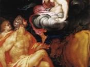 Io with Zeus, by Giovanni Ambrogio Figino