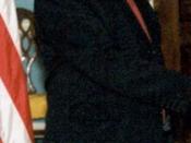 Photograph of President of Botswana Festus Mogae in Washington DC, February 26, 2002.