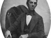 English: Daguerreotype of Oliver Wendell Holmes Sr. by Josiah Johnson Hawes. Image courtesy of the Harvard University Library.