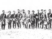 Soldiers of the Imperial Japanese Army in 1875.