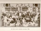 (Image of the delegates to the first meeting of the Indian National Congress in Bombay, 1885.