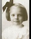 Childhood portrait of Amelia Earhart