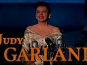 Cropped screenshot of Judy Garland from the trailer for the film A Star Is Born.
