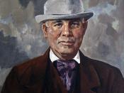 English: Painting of David Fife, the developer of Red Fife Wheat