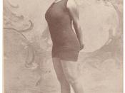 Annette Marie Sarah Kellermann (6 July 1887, Sydney, New South Wales – 5 November 1975, Southport, Queensland, Australia) was an Australian professional swimmer, vaudeville and film star, writer, and advocate for the change of women's swimwear.