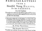 English: Cover for 1741 edition of Samuel Richardson's 