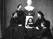 Victoria's five daughters (Alice, Helena, Beatrice, Victoria and Louise)