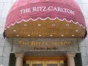 A Ritz-Carlton Hong Kong entrance