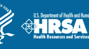 English: Logo of Health Resources and Services Administration