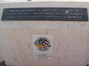 Memorial at Hermosa Beach
