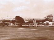 A Pan American Airways Lockheed L-049 Constellation (N88846/2046) at London-Heathrow.