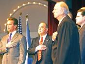 Aguirre and Schwarzenegger welcome new citizens 2004-01-30