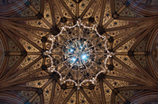 English: Chandelier. House of Lords & House of Commons Lobby. The Parliament. London. UK