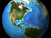 Global Bathymetry DEM With Satellite Landmass (Version 2, Globe)