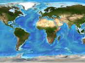 Global Bathymetry DEM With Satellite Landmass (Version 2)