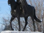English: Statue of Queen Elizabeth, Parliament Hill, Ottawa, Ontario, Canada