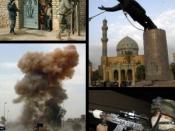 Collage of images taken by U.S. military in Iraq. Compiled by the uploader.