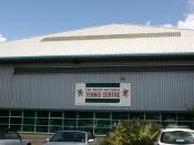 English: Welsh National Tennis Centre, East Moors, Cardiff