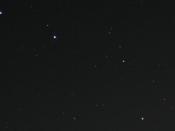 English: This is a nighttime photograph of Ursa Major (the Big Dipper).