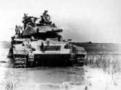 English: M24 (CHAFFEE) AMERICAN LIGHT TANK USED BY FRENCH IN VIETNAM.